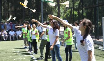 Bornova'da maket uçak heyecanı