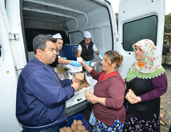 Mağdur vatandaşa yardım eli